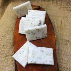 Lavanta Taneli Dikdörtgen Krem Büyük 35gr Sabun   (Söz-Kına-Nişan-Nikah-Süsleme)