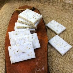 Lavanta Taneli Dikdörtgen Krem Büyük 35gr Sabun   (Söz-Kına-Nişan-Nikah-Süsleme)