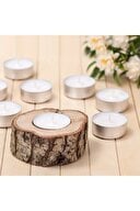 Beyaz Mum Tealight Mum 50 Adet