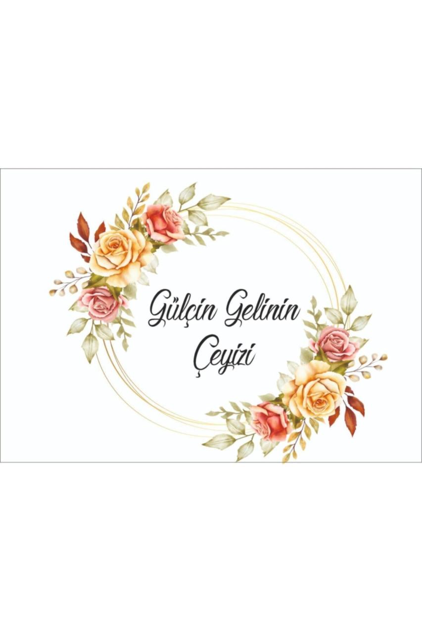 Çeyiz Koli Etiketi A4 21 cm x 29 Cm 10 Adet