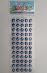 Nazar Boncuğu Yapışkanlı Küçük Sticker - 60 Adet