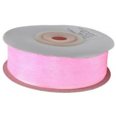 Organze  Kurdele 2 Cm 45 Metre Pembe Konsept Hediyelik Süsleme