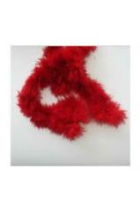 10 Metre Kuş Tüyü İnce Otriş Kırmızı