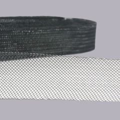 Düz Esnek Gren Siyah Kurdela Gelinlik Abiye 2 cm - 25 metre