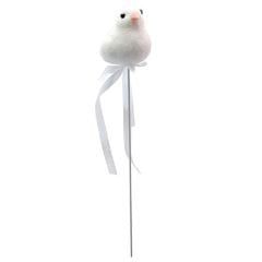 Simli Köpük Kuş Çubuk 26 cm x 5.5 cm - 1 Adet Konsept Hediyelik Süsleme