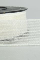 Keten Kurdele Nopeli Krem 2,5 cm 20 Metre Süsleme Hediyelik Söz - Nişan - Nikah Şekeri Süsleme