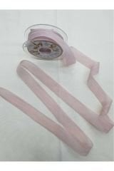 Keten Kurdele Nopeli Pudra 2,5 cm 20 Metre Süsleme Hediyelik Söz - Nişan - Nikah Şekeri Süsleme