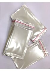 Bantlı Şeffaf Jelatin Poşet 11 X 20 cm Yapışkanlı Poşet 50 Adet