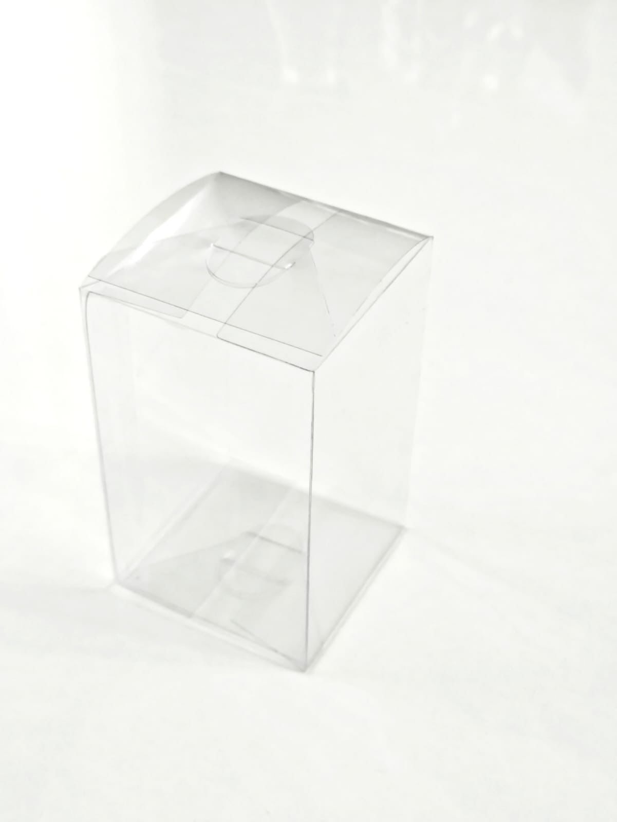 Asetat Kutu Şeffaf Kutu 5x5x8 cm 10 Adet Konsept Hediyelik Kutu