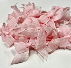 Hazır Kurdele Keten Kurdele Nopeli Pembe 25 Adet Süsleme Hediyelik Söz - Nişan - Nikah Şekeri Süsleme