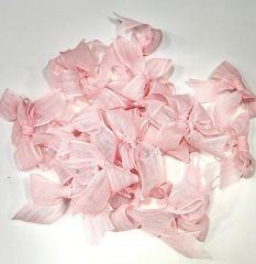Hazır Kurdele Keten Kurdele Nopeli Pembe 25 Adet Süsleme Hediyelik Söz - Nişan - Nikah Şekeri Süsleme