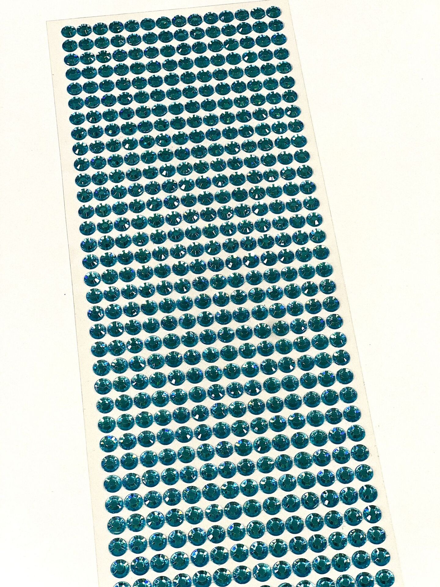 Kendinden Yapışkanlı Kristal Süsleme Taşları Sticker Mavi 6mm Boncuk 500 Adet Süsleme